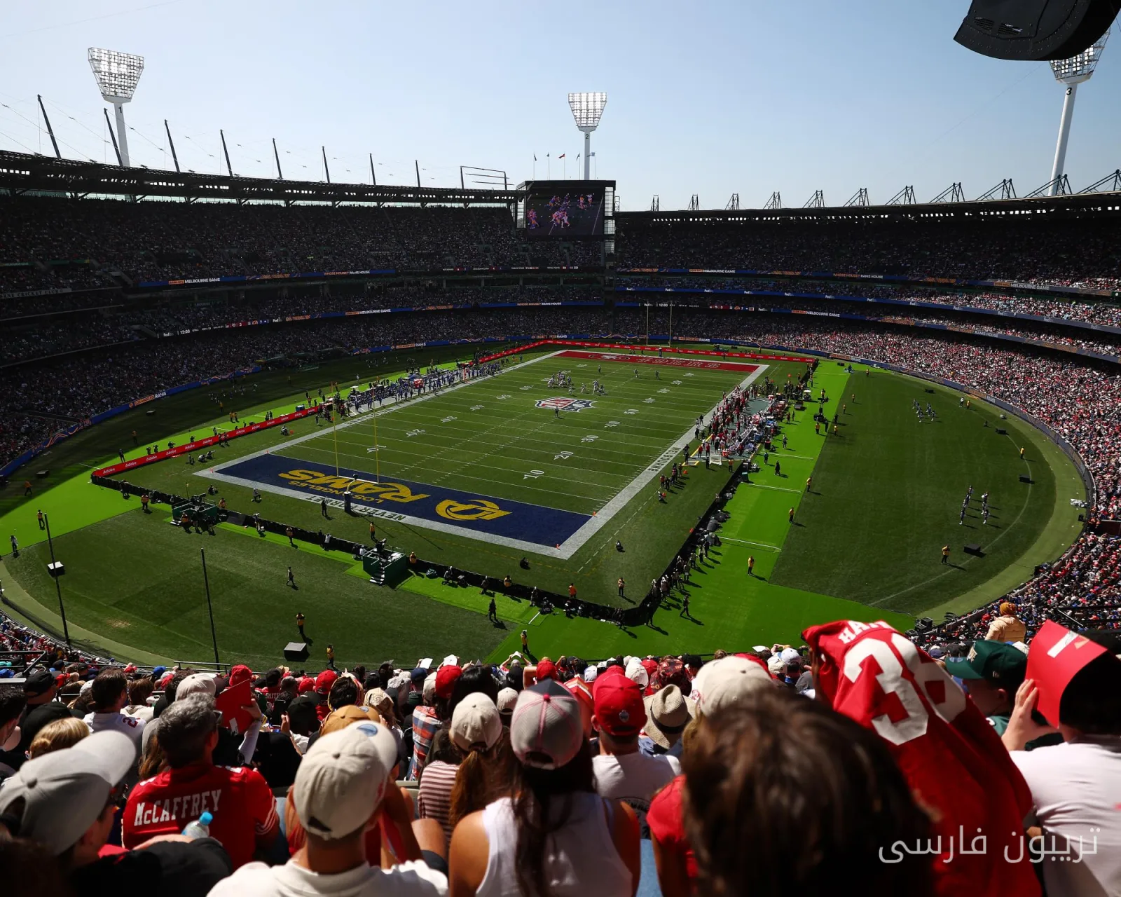 NFL با شکوه و عظمت به ملبورن آمد: 100,000 تماشاگر و یک تجربه بی‌نظیر