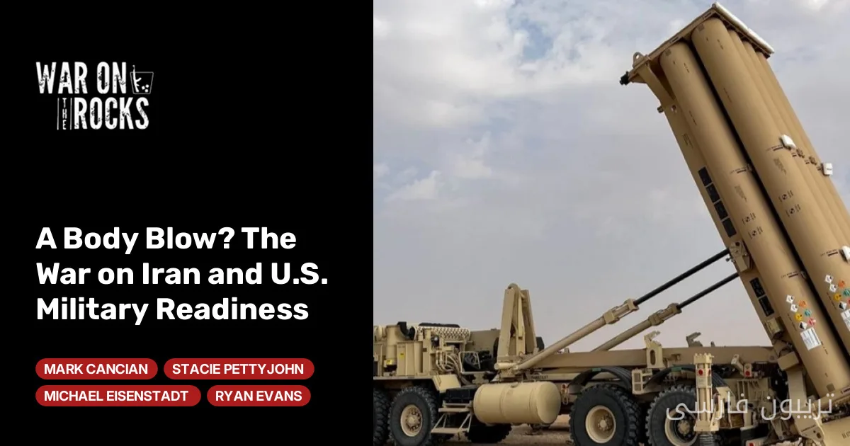 Serious Damage to U.S. Military Readiness in War with Iran